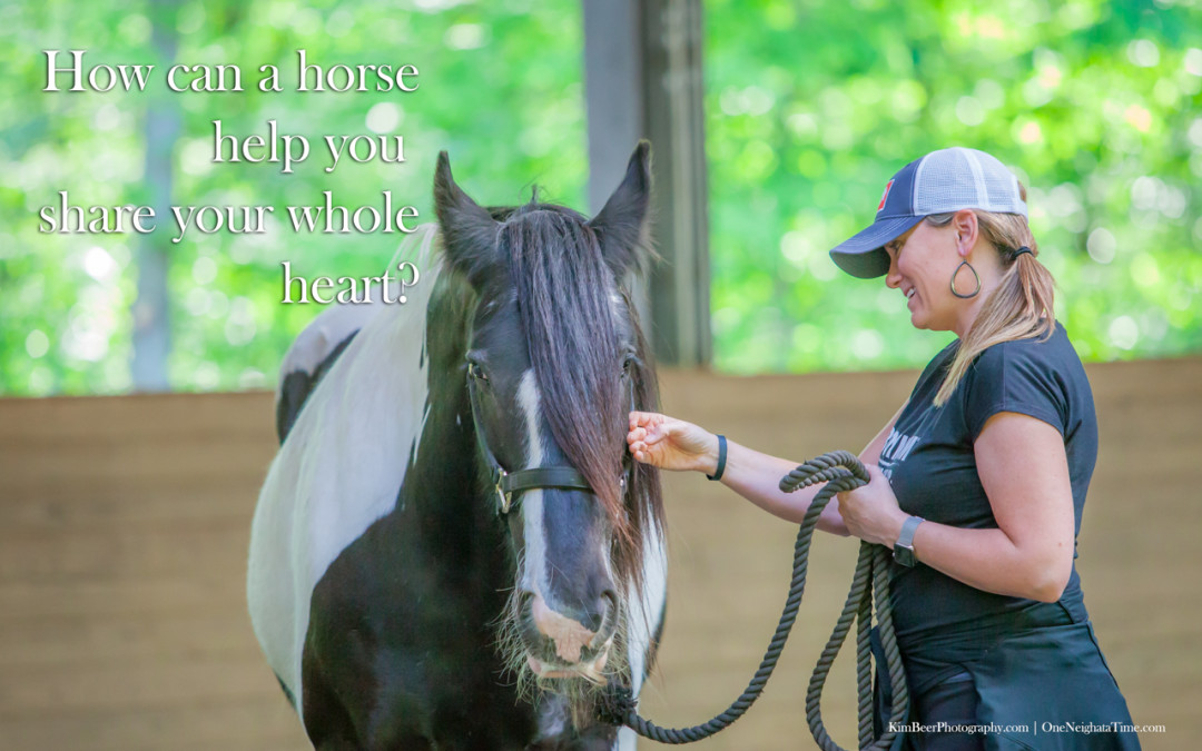 How can a horse help you share your whole heart?