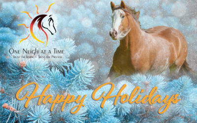 My Horses Neigh, “Happy Holidays.”