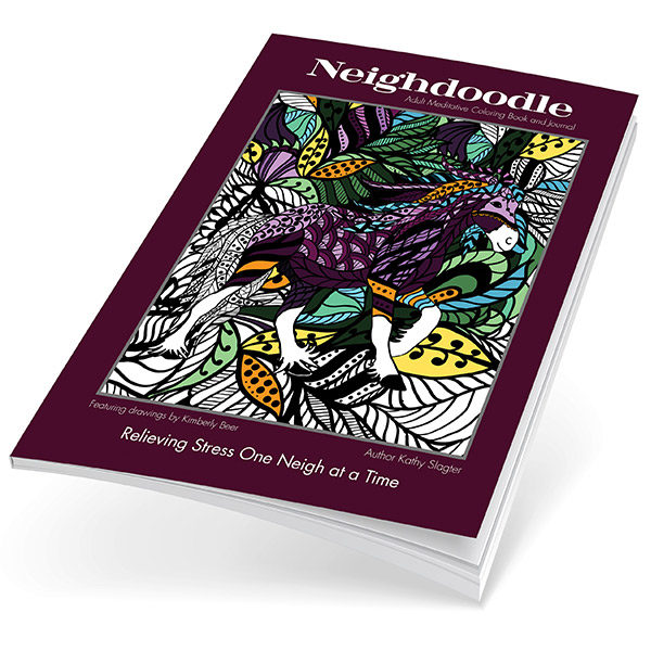 Neighdoodle Adult Meditative Coloring Book and Journal